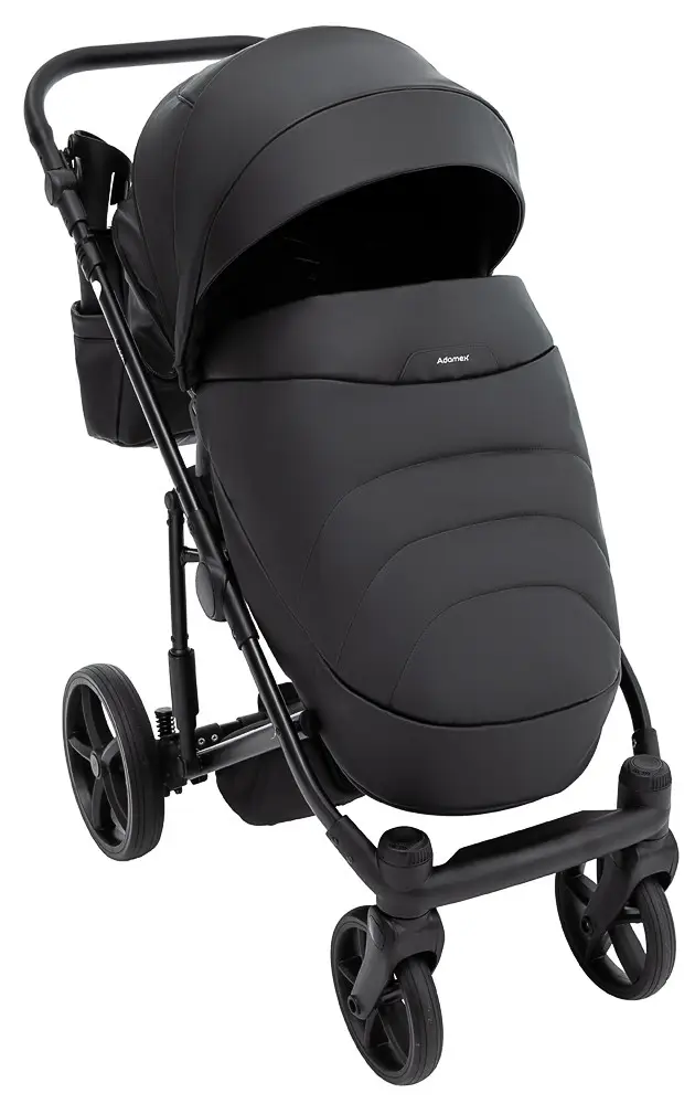 Детская коляска 2 в 1 Adamex Zico Eco Sa-2 черный
